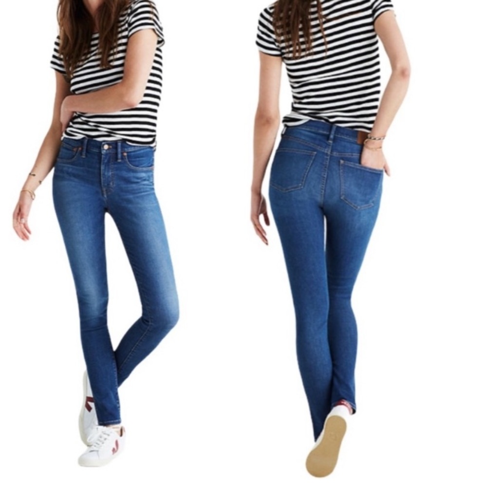 Madewell Tall High Rise Curvy Skinny Jeans